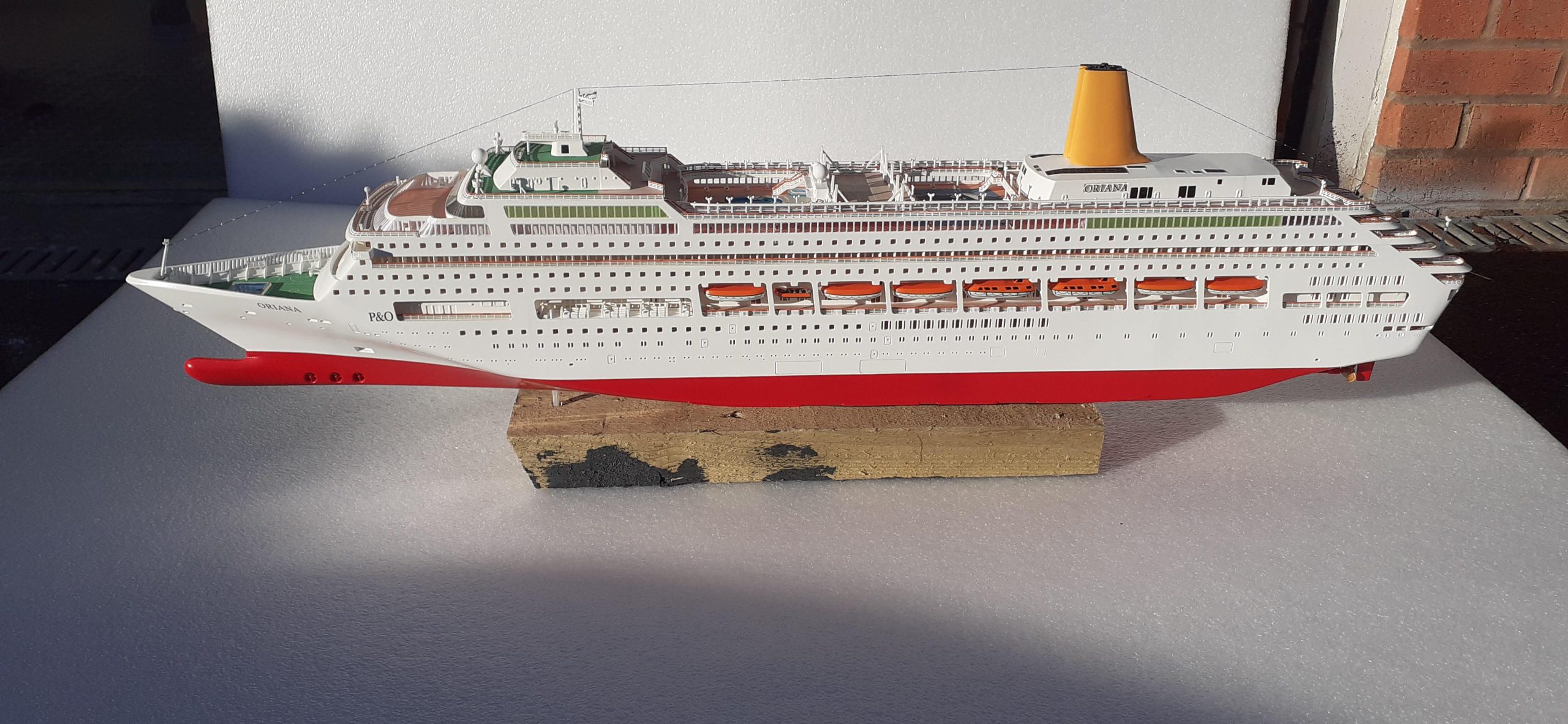 Oriana Model Ship