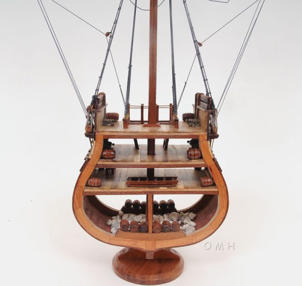 USS Constitution Model Ship Cross Section - OMH (Q009)