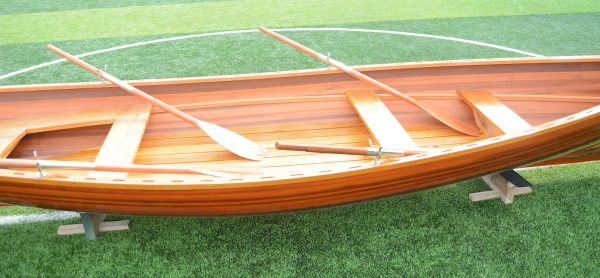 Real Whitehall Dinghy Transom Cut Out 17 feet - OMH (K012U)