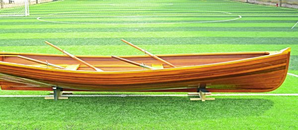 Real Whitehall Dinghy Transom Cut Out 17 feet - OMH (K012U)