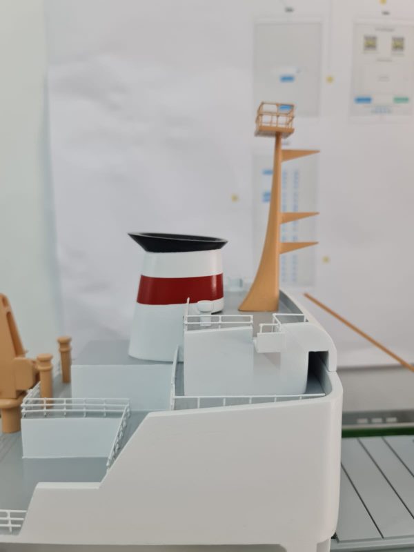 Komsomolets Uzbekistana Cargo Ship Model - PSM0029