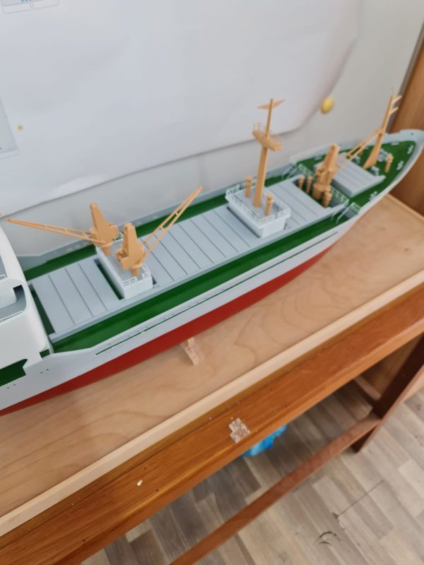 Komsomolets Uzbekistana Cargo Ship Model - PSM0029