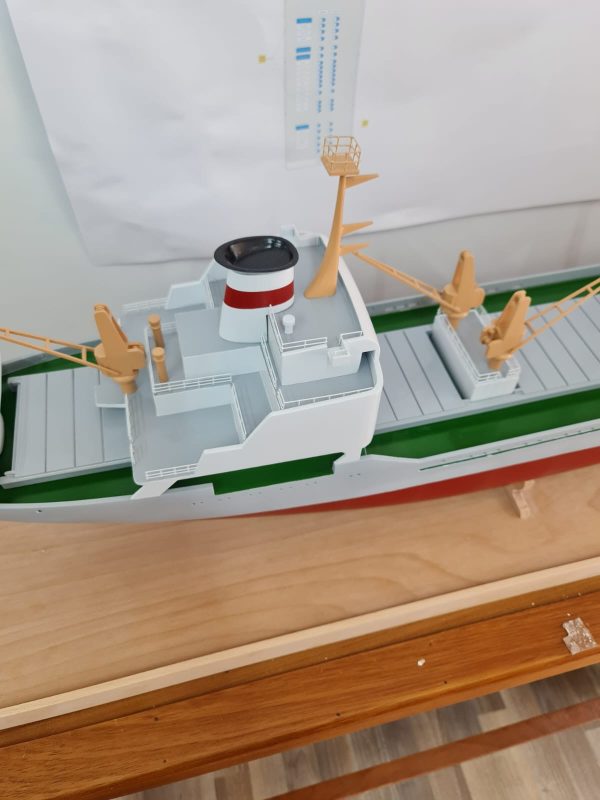 Komsomolets Uzbekistana Cargo Ship Model - PSM0029