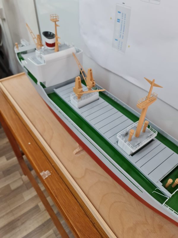 Komsomolets Uzbekistana Cargo Ship Model - PSM0029