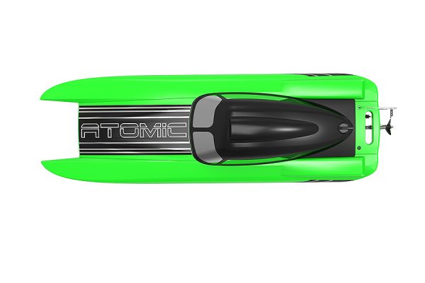 Atomic SR85 Brushless Boat (No Batt) Green ARTR - Volantex (V798-3)