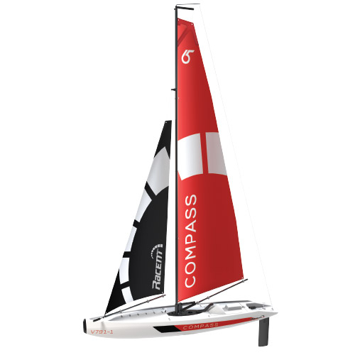 Compass Sail Yacht RTR Boat - Volantex (V791-1)