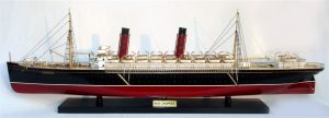 RMS Campania Wooden Model Ship – GN