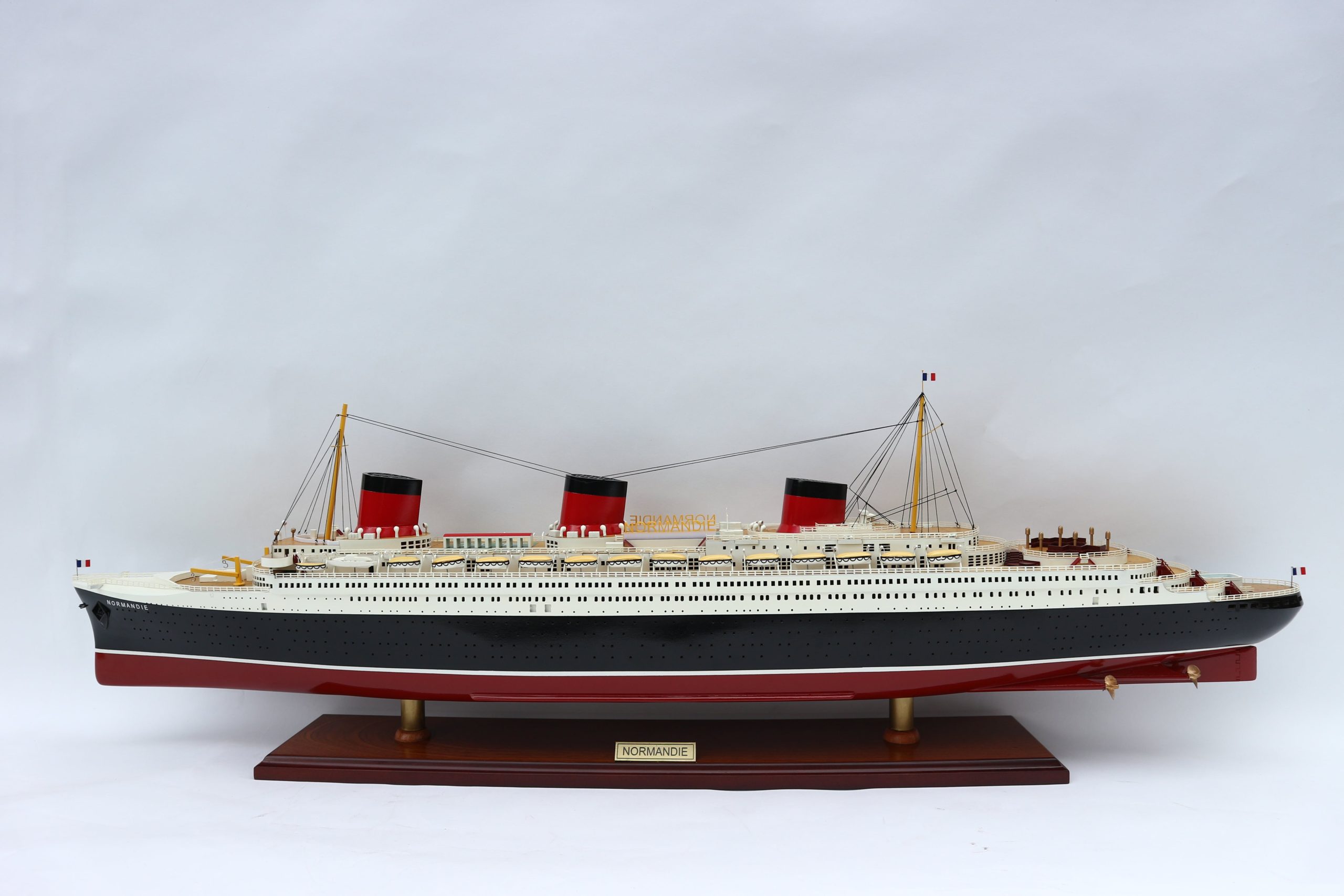 Normandie Special Edition Wooden Model Ship - GN