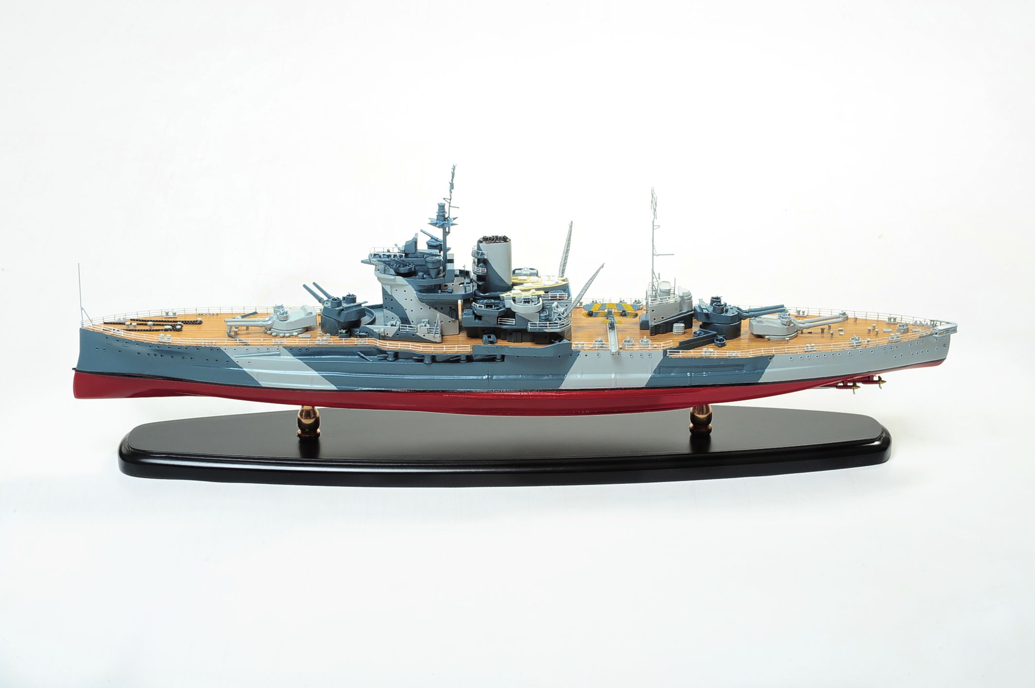 HMS Warspite Model Ship