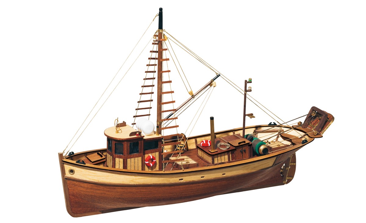 Palamos Fishing Model Boat Kit - Occre (12000)